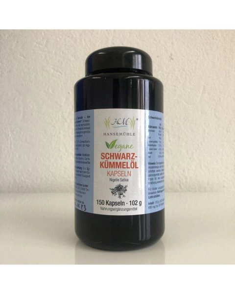 Schwarzkümmelöl-Kapseln (ägypt.), 150 Kapseln