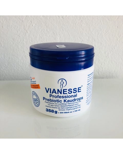 VIANESSE Prebiotic Kaudrops, Frucht, 200 Stück