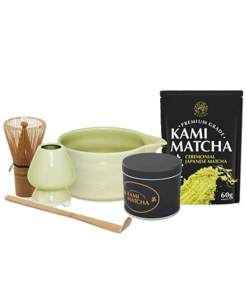 Kami Matcha Set -grün-