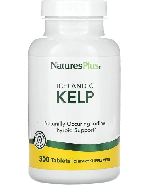 Kelp Natur-Jod aus Seetang, 300 Tabs