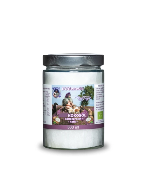 Kokosöl Kaltgepresst Nativ, 500 ml - RF