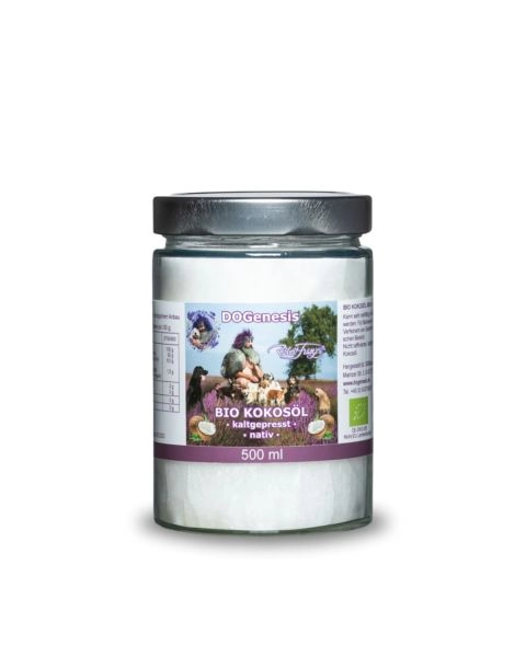Bio Kokosöl Kaltgepresst Nativ, 500 ml - RF