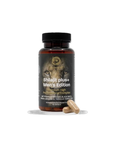 Shilajit plus+ Men's Edition, 60 Kapseln - PEP