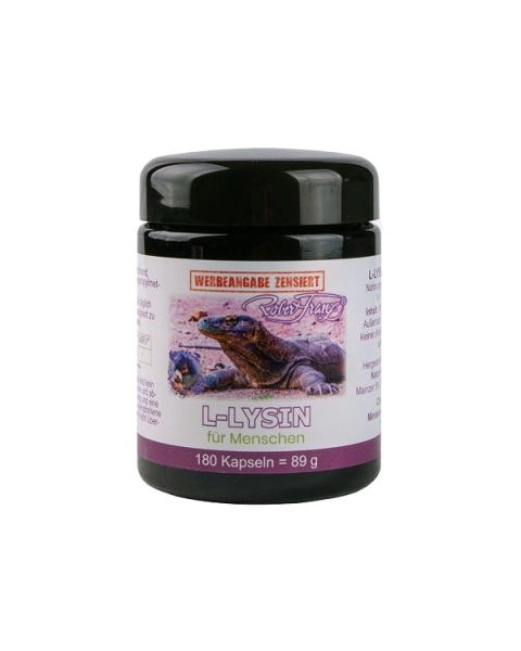 L-Lysin, 180 Kapseln - RF