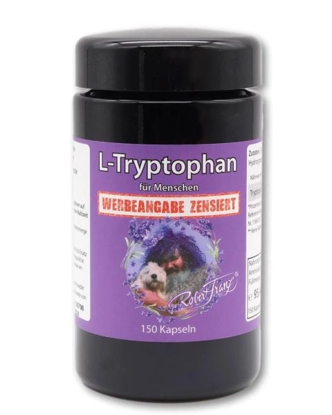 L-Tryptophan 500 mg, 150 Kapseln - RF