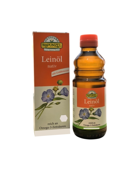 Leinöl nativ kaltgepresst mit Goldleinsaat, 250ml