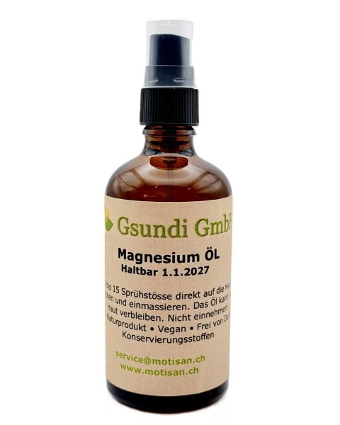 Magnesium Öl, 100 ml - gsundi