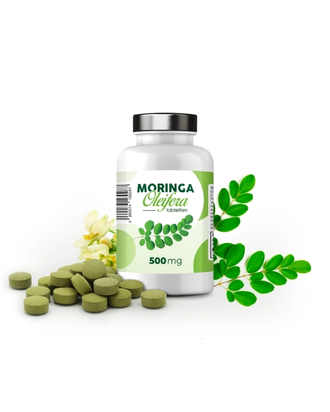 Moringa Oleifera 500 mg, 400 Tabletten