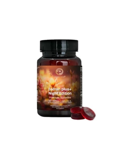 Safran plus+ Night Edition, 60 Gummies - PEP