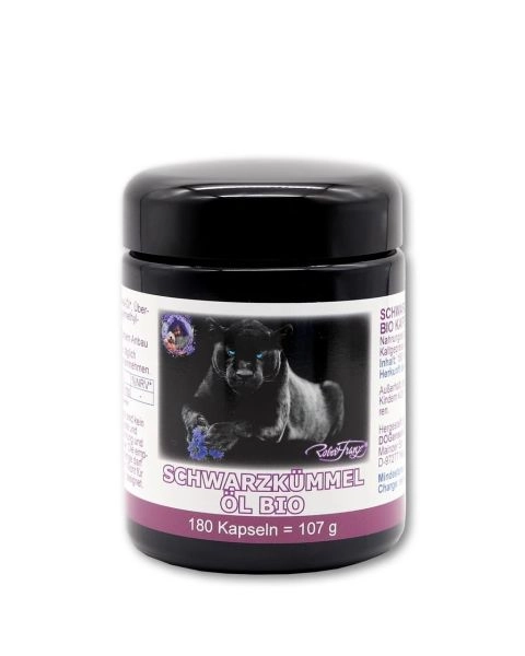 Schwarzkümmelöl Bio, 180 Kapseln - RF