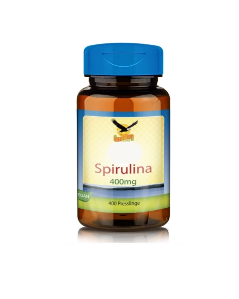 Spirulina 400mg, 400 Presslinge - get up