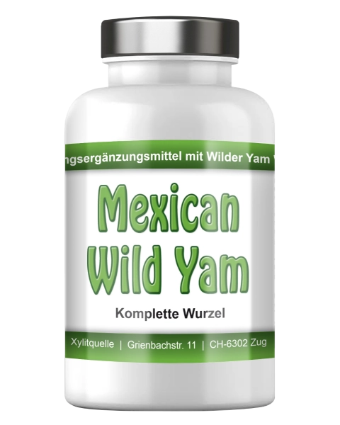 Mexican Wild Yam Kapseln, ganze Wurzel, 150 Kapseln