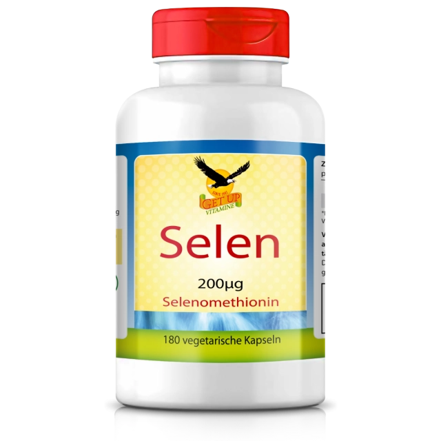 Selen (Methionin), 180 Kapseln - get up