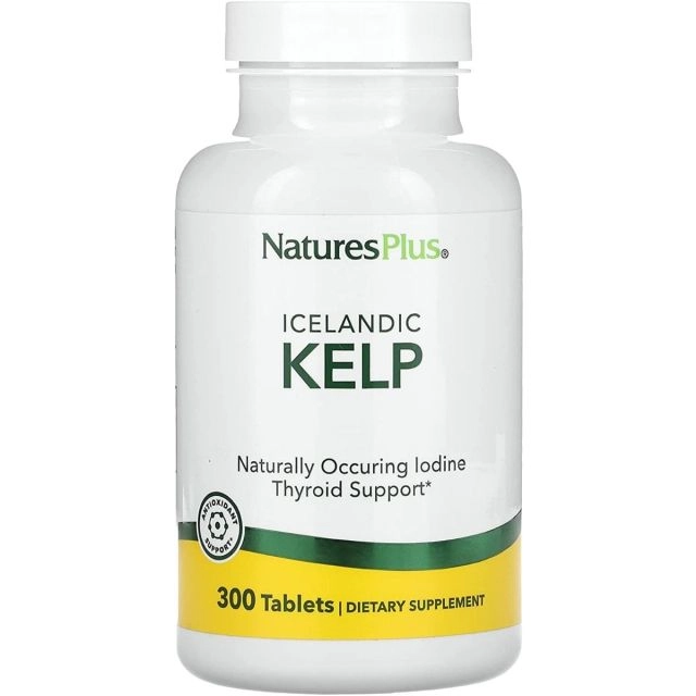 Kelp Natur-Jod aus Seetang, 300 Tabs
