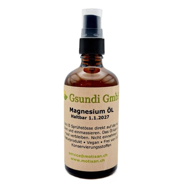 Magnesium Öl, 100 ml - gsundi