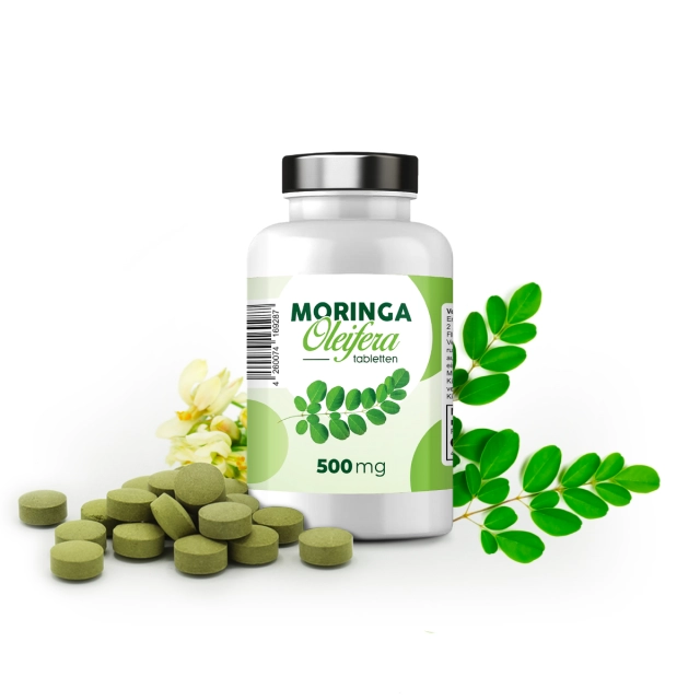 Moringa Oleifera 500 mg, 400 Tabletten